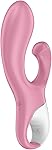 Vibrador Satisfyer Air Pump Bunny 2 | Con eje inflable | Silicona agradable a la piel | juguetes sexuales para mujeres | 12 modos de vibración | Vibrador de ondas de presión para mujeres