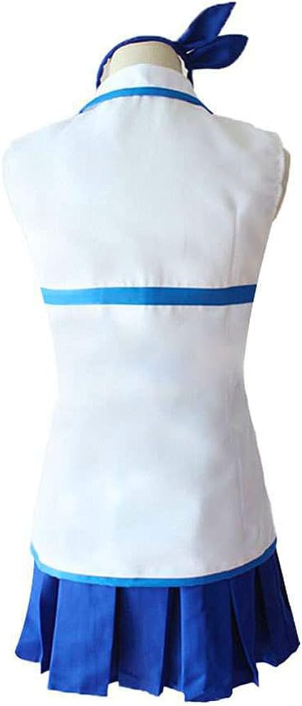 Lucy Cosplay Costume Lucy Uniforms Dress Full Set Outfit for Women