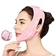 V Gesichtsmasken, Wiederverwendbare V-Linienmaske, Doppelkinn Entferner Lifting-Maske, V-förmiges Kinn Gesichtsstraffungsband,Straffende Gesichtspflege für Hautelastizität & Definierte Kieferlinie