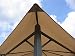 QUICK STAR Techo de repuesto para Gazebo de jardín 3x3m Beige