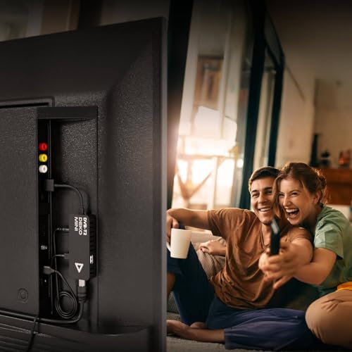 DEKO TV Mini Decodificador TDT HD 2024 Stick - Sintonizador TDT HD DVB-T2 USB - Receptor TDT HD - Descodificador Digital para TV TDT Television - TDT HDMI - imagen 4