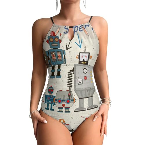 Monokini beachwear rétro pour vos vacances d'été et après-midis farniente au soleil