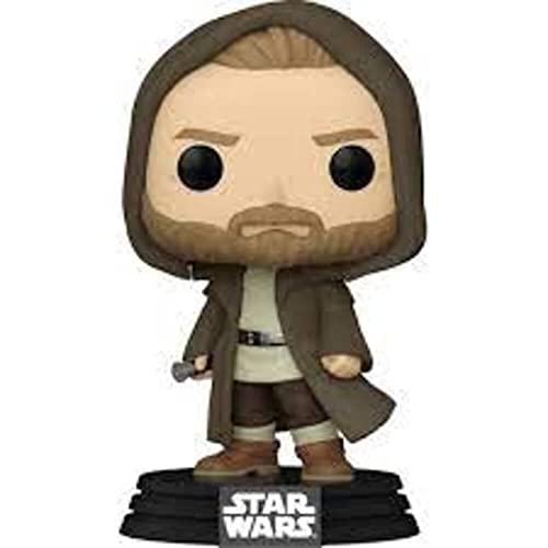 En Oferta Funko Pop Obi-Wan Kenobi In Jedi Robe 544 Exclusive Box And Slip Protector Include