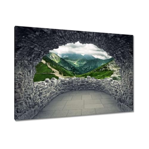 Toile Tatras 120x80cm pour habiller un grand mur vide et triste facilement