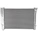 Chevy CC1885 Radiator Replacement for 1997~2004 Chevy Corvette 2-Door Z06 C5 350 5.7L V8 AT 4 Row Aluminum Radiators