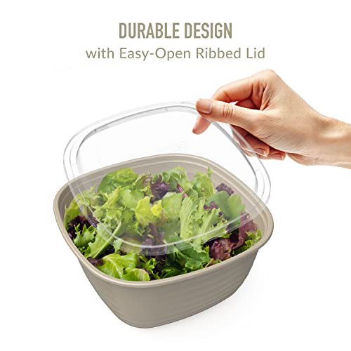 Image of Bentgo Prep Food Storage Bowls with Lids, 10 Pack, PFAS & BPA-Free