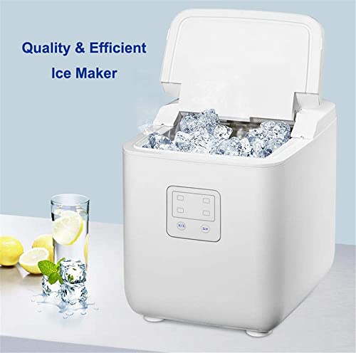 Eismaschine, Theken-Eiswürfelbereiter 15 kg EIS / 24 Std. Eisbereit / 8 Min. Abnehmbarer Korb Eisschaufel Leise Einfache… – Bild 6