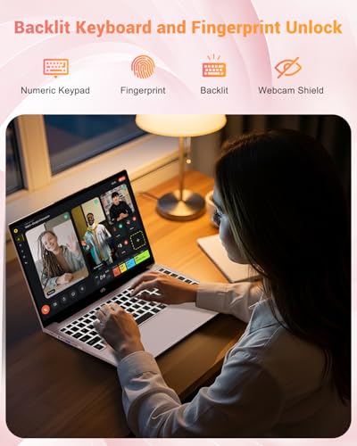 Image of NIMO 15.6 inch IPS FHD-Gaming-Laptop, AMD Ryzen 7 8745HS 64GB DDR5 RAM 2TB SSD Radeon 780M Graphics (8C /16T, up to 4.9GHz) 100W Type-C Backlit Keyboard, Fingerprint USB-C 4.0