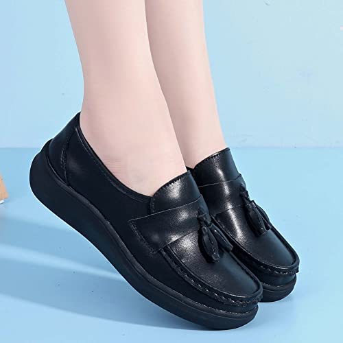 Image of Nurse Shoes for Women Nursing Shoes Zpatos para Trabajar en Restaurante de Mujer Flats for Women