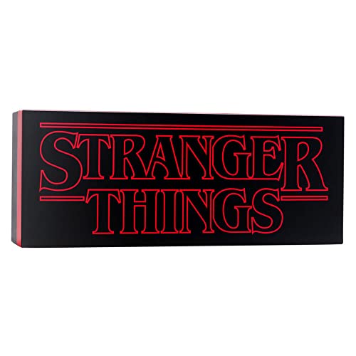 Bild: Paladone Stranger Things Logo Licht mit 2 Lichtmodi, offiziell lizenziertes Merchandise fr 21,99 EUR (-15%) statt 26,00 EUR bei amazon.de