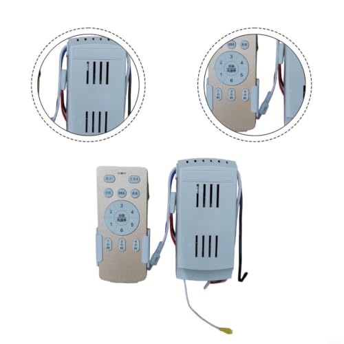 Télécommande ventilateur plafond vocal variateur fréquence variable - 3