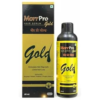 Morr pro Gold Hair Serum - Bottle of 60ml