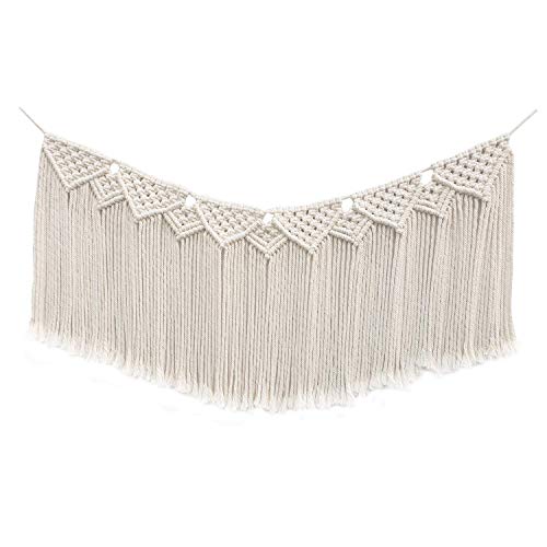 Bioexcel Macrame Wall Hanging - Decorative Wall Art Boho Woven Wall Hanging for Modern Appartments Room Decor - 15''W x 35''L