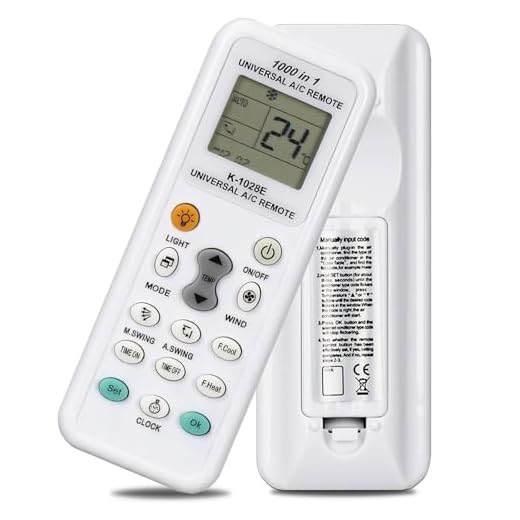 BOBOPACK Control Universal para Aire Acondicionado, con Todas Las Funciones, Botones Intuitivos, FáCil de Usar, Adecuado para la MayoríA de Las Marcas de Aire Acondicionado