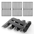 SafBbcue Grill Replacement Parts for Nexgrill 6 Burner 720-0896B 720-0896 720-0898, Cooking Grates and Heat Plates for Nexgrill Deluxe 6 Burner Gas Grill 720-0896E 730-0896 720-0896B Replacement Parts