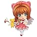Kinomoto Sakura Q Version Doll 丨 Membres Mobiles Matériau PVC Emballage d'origine 3,9 Pouces 丨 Anime Card Captor Sakura Nendoroid