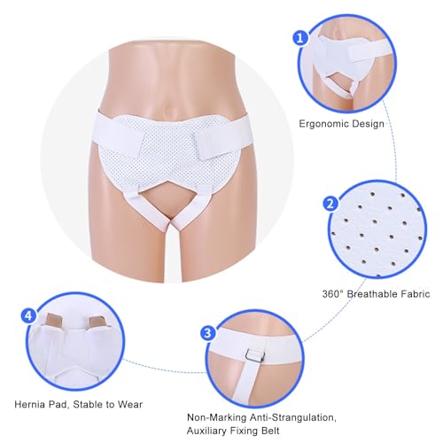 Faja para Hernia para Hombre con Soporte Ajustable miniatura 6
