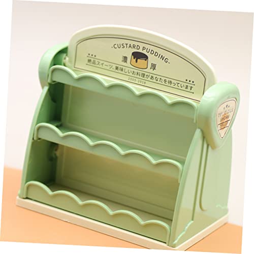 MAGICLULU 4 Pçs Mini Prateleira Móveis Mini Prateleiras De Casa De Bonecas Armário De Exibição De Pa