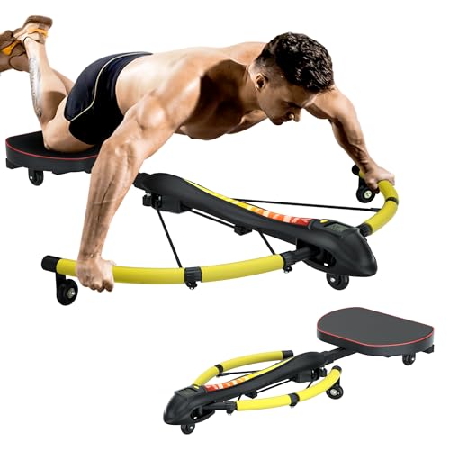 VIVITORY 4-in-1 Multi-functional Rowing Machine AB Workout Machine, Core &