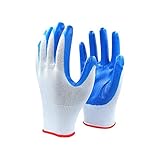 Ywlanlantrading Handschuh Kohlenstofffaser-Touch Screen Motorrad-Reinraum-Sicherheits-Arbeitshandschuhe, 10 Paare (Color : Pink 100 Pairs, Size : M)