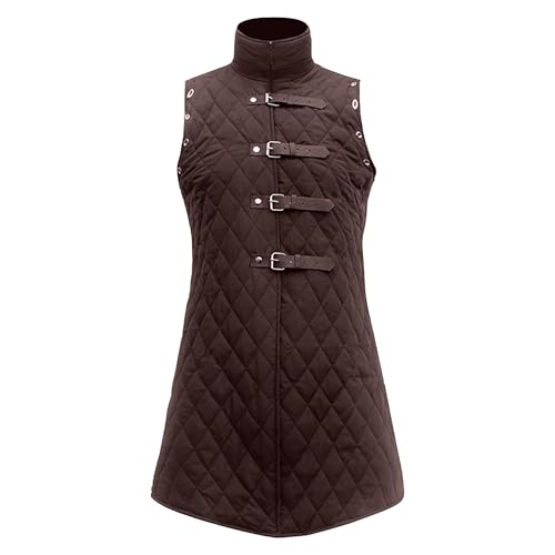 Smoking en Coton Victorien style gilet steampunk noir haut de gamme sans manches
