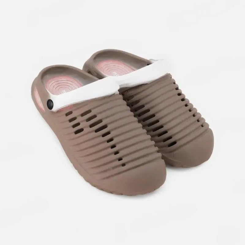 Image of Richmen Super Soft Stylish and Comfortable EVA Anti-Skid Men Sliders with Lightweight Cushioned Footwear Adjustable Back Strap Everyday Use Mules for Boys & Men's Clogs