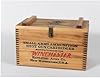 Winchester WOODEN AMMO BOX Classic Wooden Ammunition Box Crafted From Pine With Hinged Top – Made in USA #2
