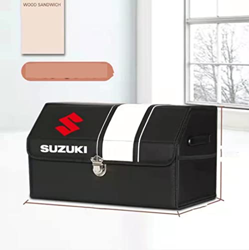 スズキ トランク収納ボックス トランクバッグ ラゲッジ収納ソフト 専属ロゴ パーティション収納設計 板挟み 丈夫で長持ちする 車用 高品質