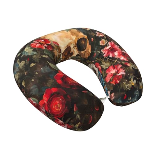 Almohada de espuma viscoelástica para viaje cuello U miniatura 2