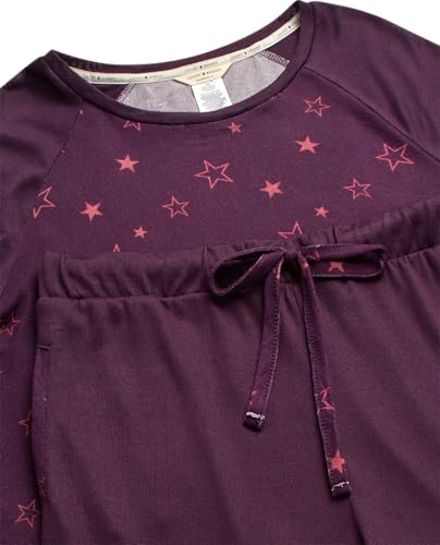 Image of Lucky Brand Women's Pajama Set - 4 Piece Sleep Shirt, Tank Top, Pajama Pants, Lounge Shorts (S-XL)