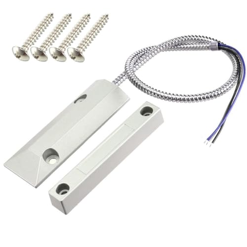 Image of Gebildet Rolling Door Contact Magnetic Reed Switch Alarm with 3 Wires for N.O. /N.C. Applications OC-55