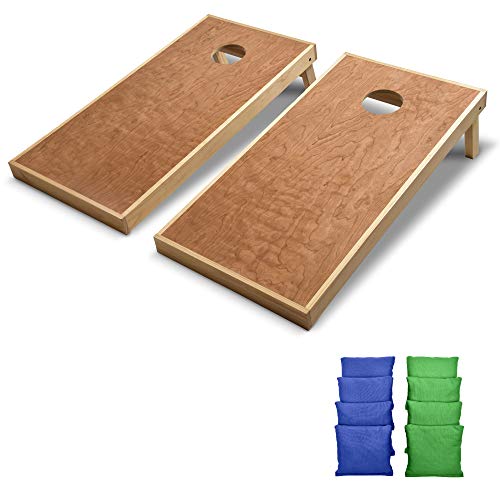 Image of GoSports 4 ft x 2 ft Commercial Grade Cornhole Boards Set