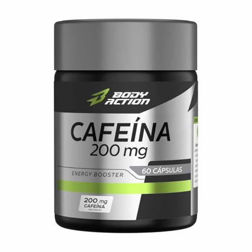 Cafeina 200mg 60 Cápsulas, Body Action