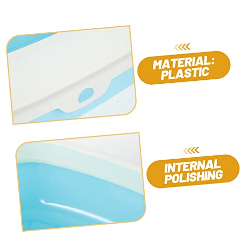 GANAZONO Caixa Caixa De Areia Para Gatos Recipiente Para Areia De Gato Comadre De Gatinho Banheiro D