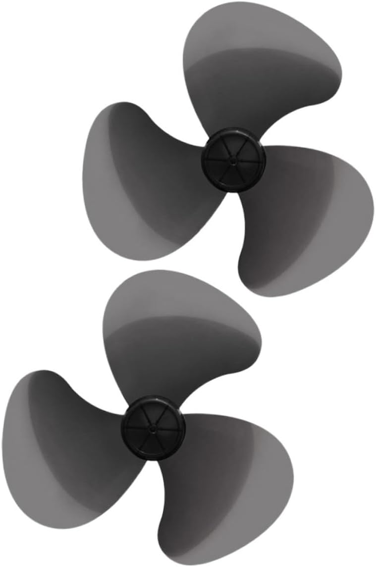 Levemolo 2pcs Fan Blades Table Fan Accessory Replacement Accessories Plastic Electric Leaves for Floor Table Plastic Blades Floor Supply