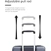 Travelhouse Hardshell Luggage Set,3 Piece Hardside Suitcases Set with Double Spinner Wheel,Lightweight PP Travel Carry-on luggage set with TSA lock