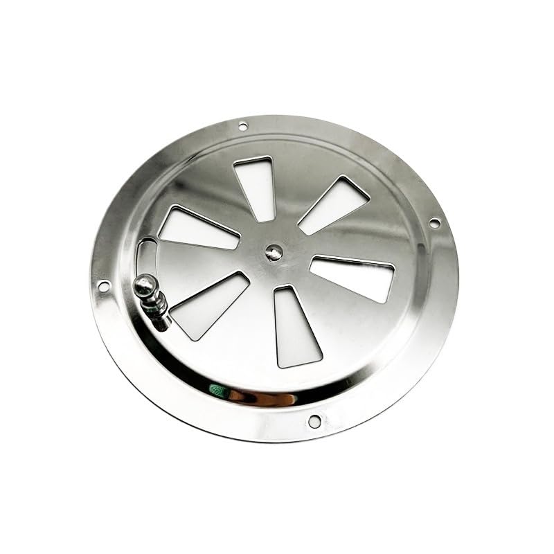 Grilles d'échappement persiennes de ventilation acier 316 camping-car et yacht
