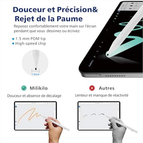 Stylet tablette universel pour dessiner et prendre des notes sur iPad et Surface - 5