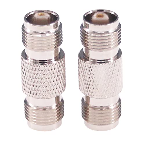 Adaptador TNC hembra a hembra coaxial RF pack 4 piezas miniatura 5