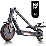 Trottinette Electrique Adulte, Endurance 30 Km, Vitesse Maximale 25 Km/h, Scooter éLectrique Universel pour Hommes et Femmes,Convient Aux Enfants De 14 Ans Et Plus, Noire