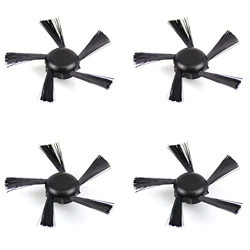Set - 4X Seitenbürsten Bürsten geeignet Für Vorwerk Kobold Saugroboter VR 100 - VR100 | passend für Neato Botvac D6, D7, D8, D9, D10 | D Series Connected | Anzahl: 4 Stück | Zubehör - Ersatzteile