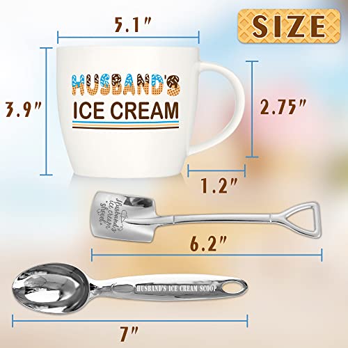 Husbandgiftsvalentinesdaygiftsforhusbandbirthdaygiftvalentinesforhusbandfromwifehusbandicecreambowlwithscoopshovelspoonset  Urban Country Home Decor Husband gifts valentines day gifts for husband birthday gift valentines for husband from wife husband ice cream bowl with scoop shovel spoon set  urban country home decor