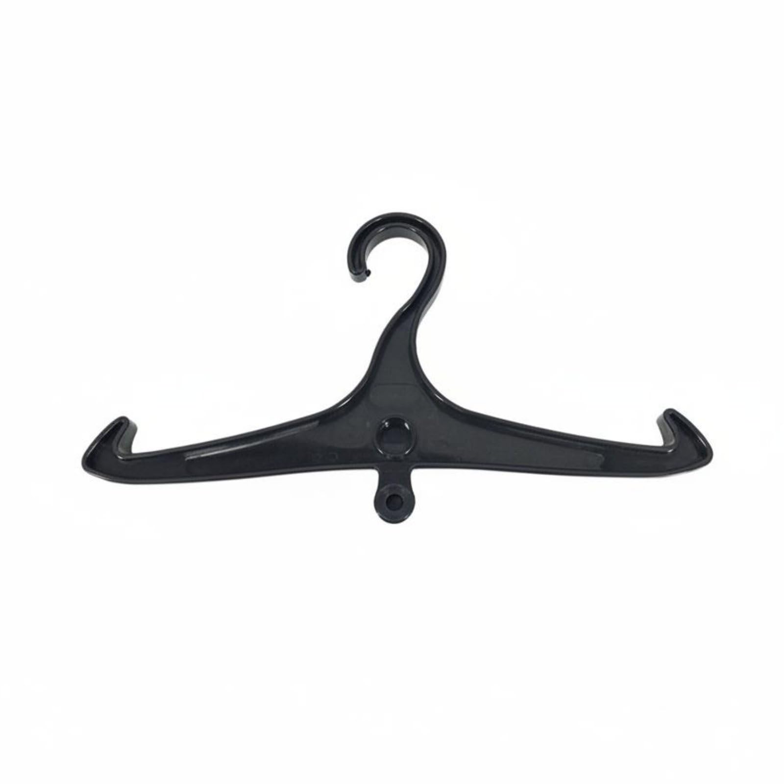 Cintre de Combinaison de Plongée Cintre Crochet Support Résine Solide pour Soutenir Gilet Stabilisateur et Néoprène sans Fléchir Aération pour Séchage, Noir-A, M-A