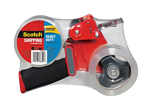 3M Scotch 38502St Hvy-Duty Tape Pack,Pistol-Grip Dispnsr, 2 Rl,1.8-Inch X 54.6 Yds #TOP1