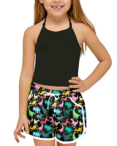 Deerose Kids American Flag Swim Shorts Quick Dry Swimming Board Shorts Active Swim Trunk 5-14 Years2