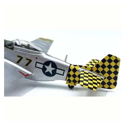 Modelo de avión de combate Mustang P51D miniatura militar terminada escala 1:72 maqueta 36303 4