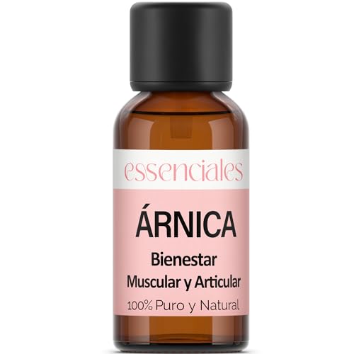 Essenciales – Olio Vegetale di Arnica, 100% Puro, 30 ml | Olio Vegetale di Arnica Montana