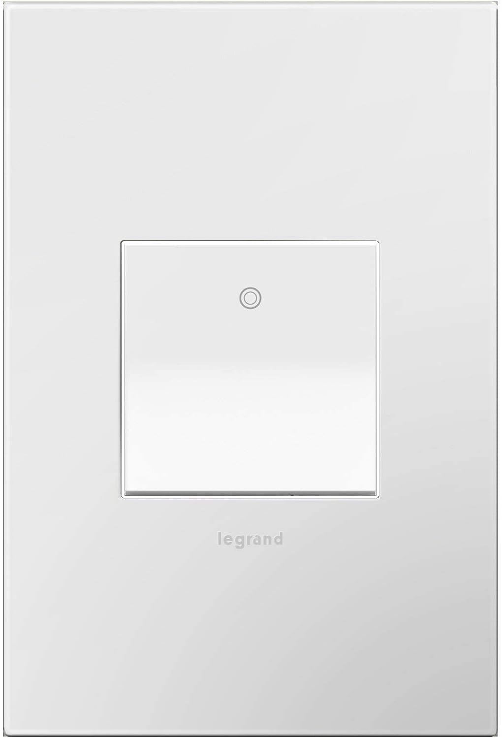 Legrand adorne 15A 1 or 3-Way Paddle Switch (White Finish), 12-Pack, ASPD1532W4-12PK