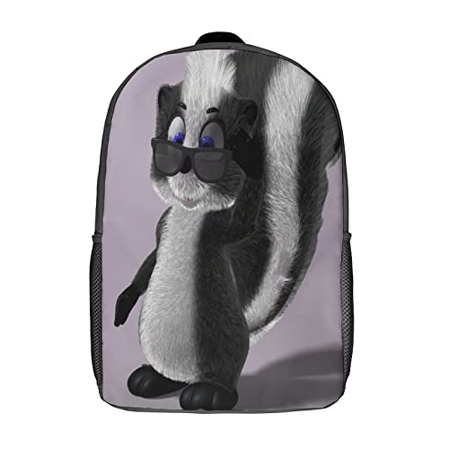 Sac à dos Voyage scolaire et cours quotidiens pour adolescent actif style mode 3D