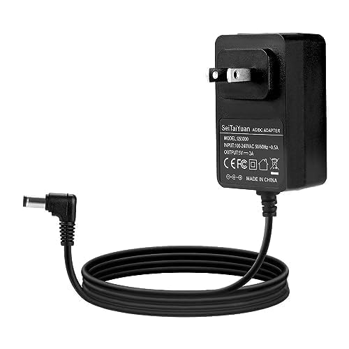 5V 3A Adapter Power Supply 15W Wall Charger for ADSL WiFi Router USB HUB Cameras AC110V to DC5V 2500mA 2000mA Compatible With Polycom VVX 150, 250,